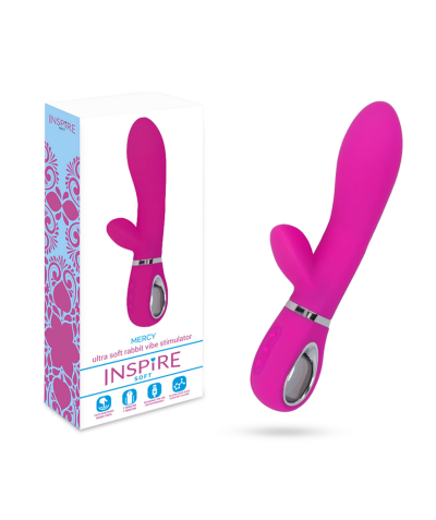 SOFT MERCY Vibrador de silicone com 7 modos de vibração.