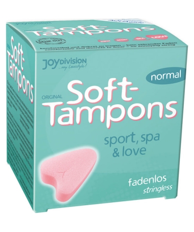 SOFT TAMPONS ORIGINALES Tampões higiênicos para fácil aplicação sem fio