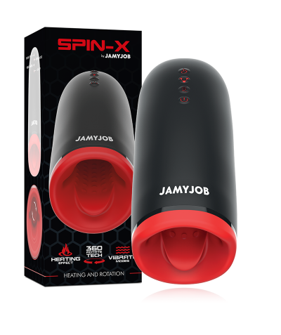 SPIN-X Masturbador masculino de luxo: spin-x da jamyjob