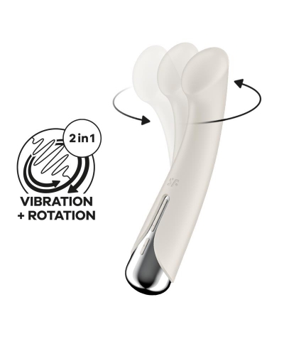 SATISFYER SPINNING G-SPOT 1 Vibrador ponto g, vibração e rotação múltiplas.