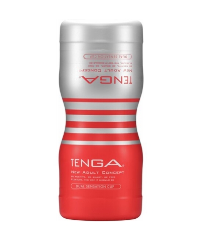 TENGA DOBLE PENTRACIÓN Masturbador dual feel cup