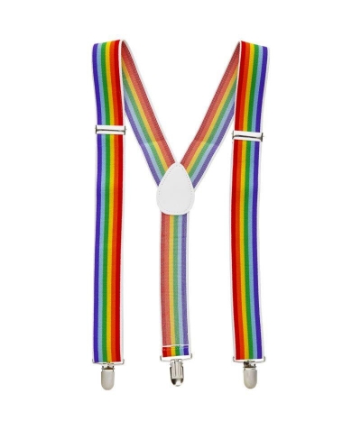 TIRANTES COLORES BANDERA LGBT+ Alças ajustáveis com cores da bandeira lgbt+