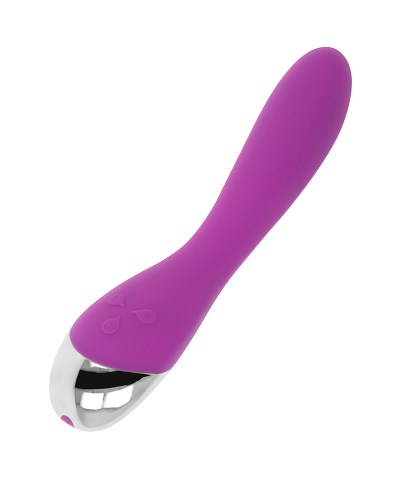 VIBRADOR Vibrador curvado de silicona com 6 velocidades