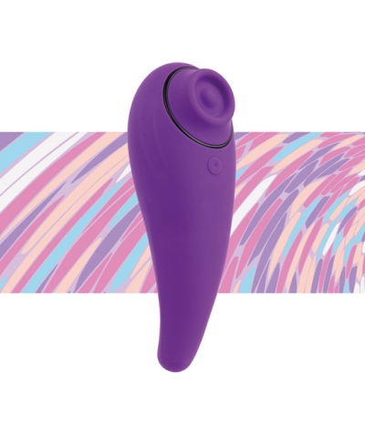 VIBRADOR DE CLÍTORIS MORADO Feelztoys - vibrador femmegasm para batida e cócegas violeta