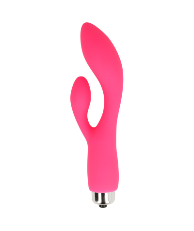 RABBIT  EDGE Vibrador com rabbit de silicone rosa