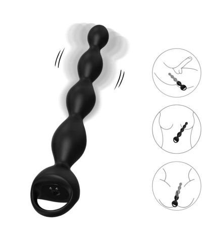 VIBRADOR DEDAL Vibrador com plug anal, dupla estimulação simultânea.