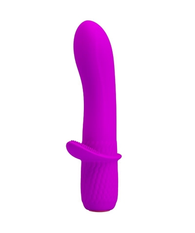 VIBRADOR TROY USB SILICONE PUR Massageador versátil com 12 funções de vibração.