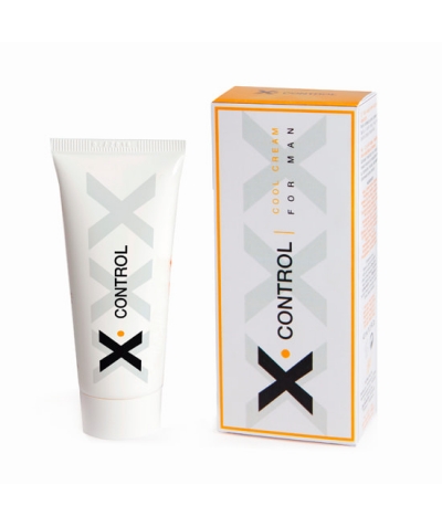 X CONTROL X control creme efeito frio para homem 40 ml