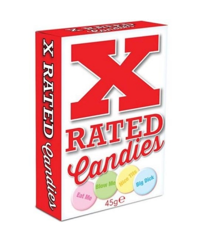 X-RATED CANDIES Doces com mensagens