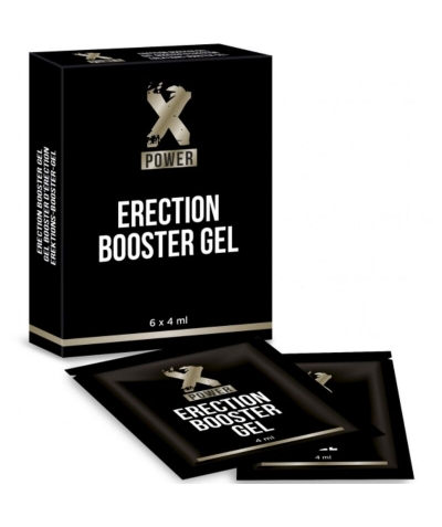 ERECTION BOOSTER SOBRES Gel estimulante para ereção para uma ereção rápida e potente