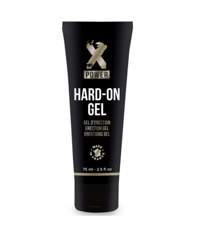 HARD ON GEL Fortalece ereções e potencializa desempenho sexual.