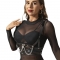 ARNÊS CORSET COM CORRENTE DETALHE TAMANHO ÚNICO nº1