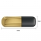 VIBRADOR BALA RECARREGVEL DOURADO nº3