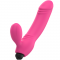 VIBRADOR DE ESTIMULAÇÃO DUPLA BIX EDIÇÃO DE NATAL ROSA