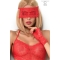 CONJUNTO CR 3882 BODYSUIT SEM VIRILHA VERMELHO S/M nº3