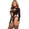 BODYSTOCKING FISHNET PRETO nº4