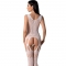 BS099 BODYSTOCKING BRANCO TAMANHO ÚNICO nº1