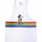 CAMISETA TIRANTES SINGLE JERSEY DISNEY PRIDE BLANCO