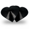 CHIC DESIRE - CAPAS DE BICOS BLACK HEARTS nº3