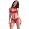 CR 4633 CONJUNTO DUAS PEAS VERMELHO S/M nº7