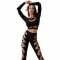 CONJUNTO TOP E LEGGINGS CR-4436 PRETO nº4