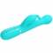 VIBRADOR COELHO DEJON 3 EM 1 MULTIFUNO AQUA VERDE nº5