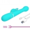 VIBRADOR COELHO DEJON 3 EM 1 MULTIFUNO AQUA VERDE nº8