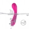 VIBRADOR DILDO G-SPOT SILICONE FÚCSIA nº3