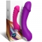 DILDO VIBRADOR G-SPOT SILICONE ROXO