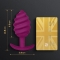 G-VIBE - GPLUG TWIST 2 PLUG ANAL ROXO nº9