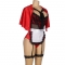 HALLOWEEN NAVIDAD ADULTO CAPERUCITA ROJA DISFRACES COSPLAY n