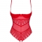 INGRIDIA CROTCHLESS TEDDY VERMELHO M/L nº4