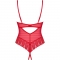 INGRIDIA CROTCHLESS TEDDY VERMELHO M/L nº5