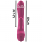 INTENSE - LUIGI VIBRATOR COELHO SILICONE ROSA nº6