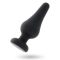 PLUGUE ANAL INTENSO PIPO M SILICONE PRETO 11 CM nº2