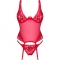 LACELOVE CORSET VERMELHO M/G nº4