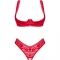 LACELOVE CUPLESS CONJUNTO DE DUAS PEÇAS VERMELHO M/G nº4