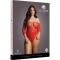 Peluche de strass Le Desir Crotchless - Vermelho