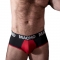 MACHO - MS26N SLIP PRETO/VERMELHO L nº1