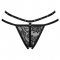 NOMADE TANGA SEM CROTCHLESS PRETO nº2