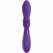 AMD! coelhos - vibrador de silicone roxo bestever