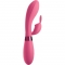 AMD! coelhos - vibrador de silicone selfie, rosa