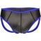 Ouch cachorro play - jockstrap de neoprene - azul