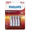 PHILIPS - BATERIA POWER ALCALINA AAA LR03 4 PACK