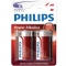 PHILIPS - POWER ALKALINE PILA D LR20 BLISTER * 2