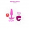 G-VIBE - GPLUG PLUG ANAL VIBRADOR XS FÚCSIA nº4