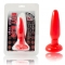 DANCE - PLUG ANAL PEQUENO VERMELHO 15 CM