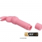 PRETTY LOVE - VIBRADOR DE SILICONE COELHO ROSA GERARDO nº2