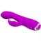 VIBRADOR RECARREGVEL RACHEL COM SUCKER ROXO nº2