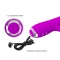 VIBRADOR RECARREGVEL RACHEL COM SUCKER ROXO nº7